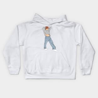 Run Bts Park Jimin Kids Hoodie